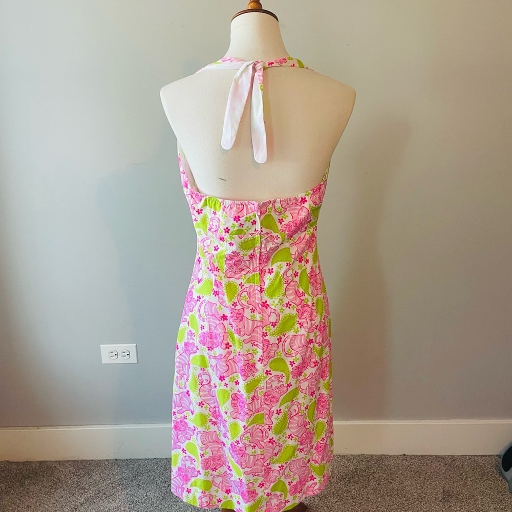 Lilly Pulitzer RARE Vintage NWT Candy Halter Dress - Picture 6 of 10